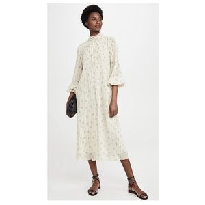 Ganni Pleated Dress